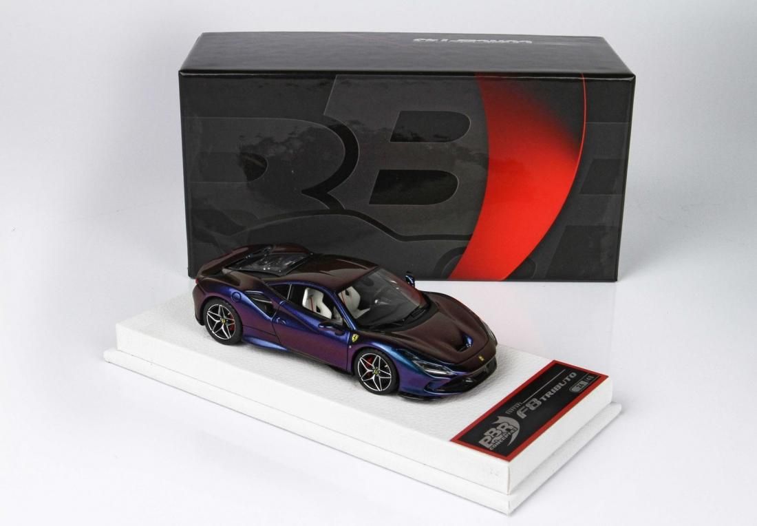 1/43 BBR Ferrari F8 Tributo Chamaleon - 【MR BBR MakeUp LOOKSMART
