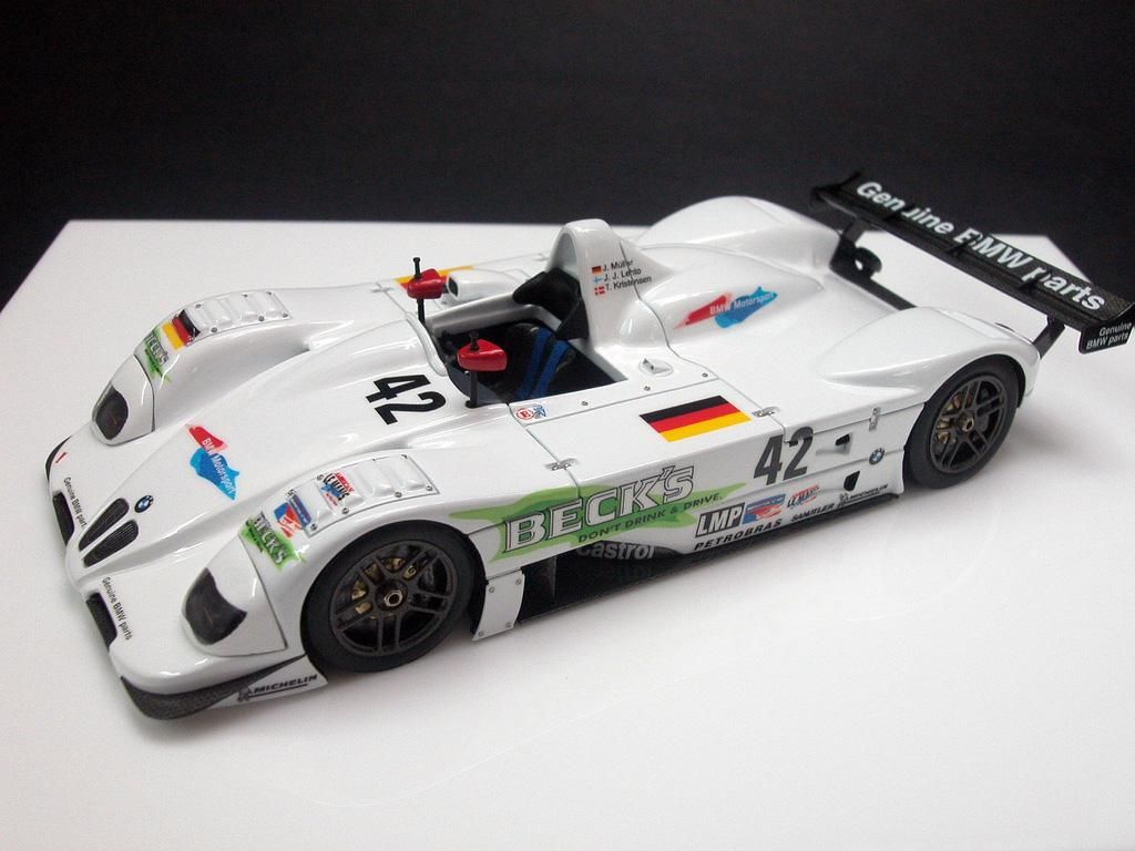 1/43 Rosso BMW V12 LMR Winner 12H Sebring 1999 - 【MR BBR MakeUp