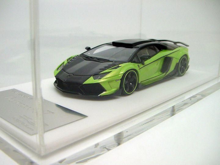 1/43 M.S. Mansory Carbonado GT Aventador Verde Ithaca - 【MR BBR