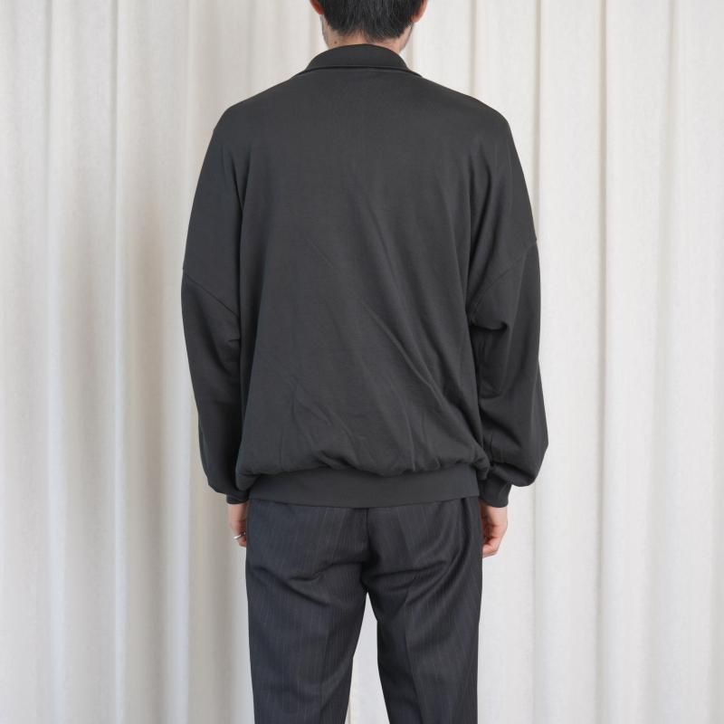 25A/W】【AURALEE オーラリー】 SUPER HIGH GAUGE SWEAT ZIP BLOUSON