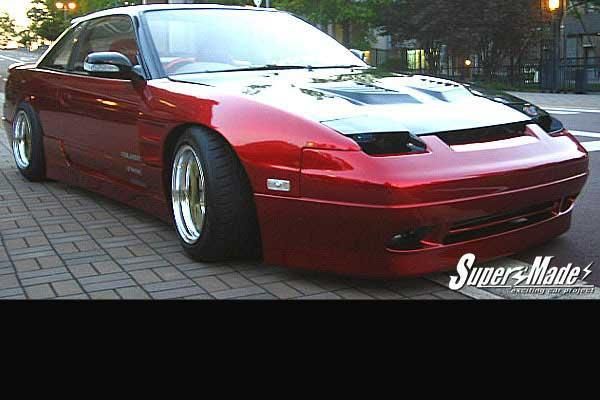 インスタントジェントルマン180SXフロントバンパー- Super Made