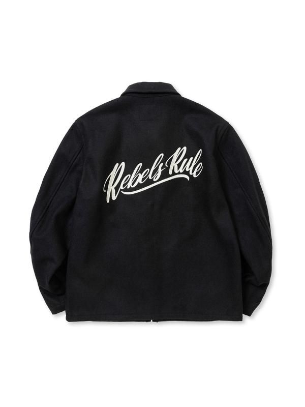 CALEE」（キャリー）メルトン スポーツジャケット ＜REBELS RULE