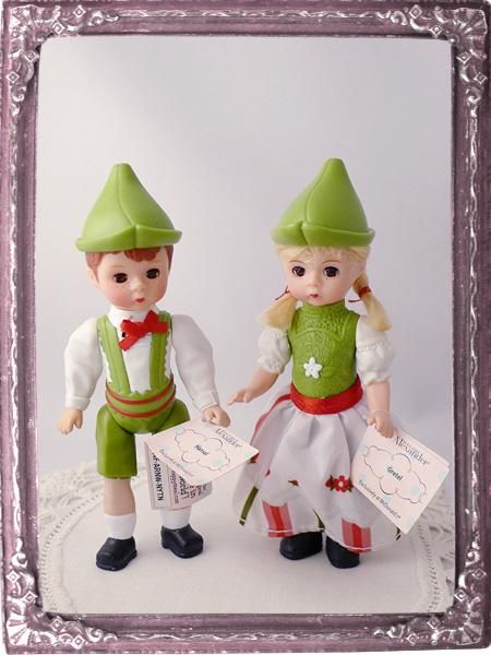 マダムアレクサンダーのお人形 童話モチーフ4種類 - 小さなドール用