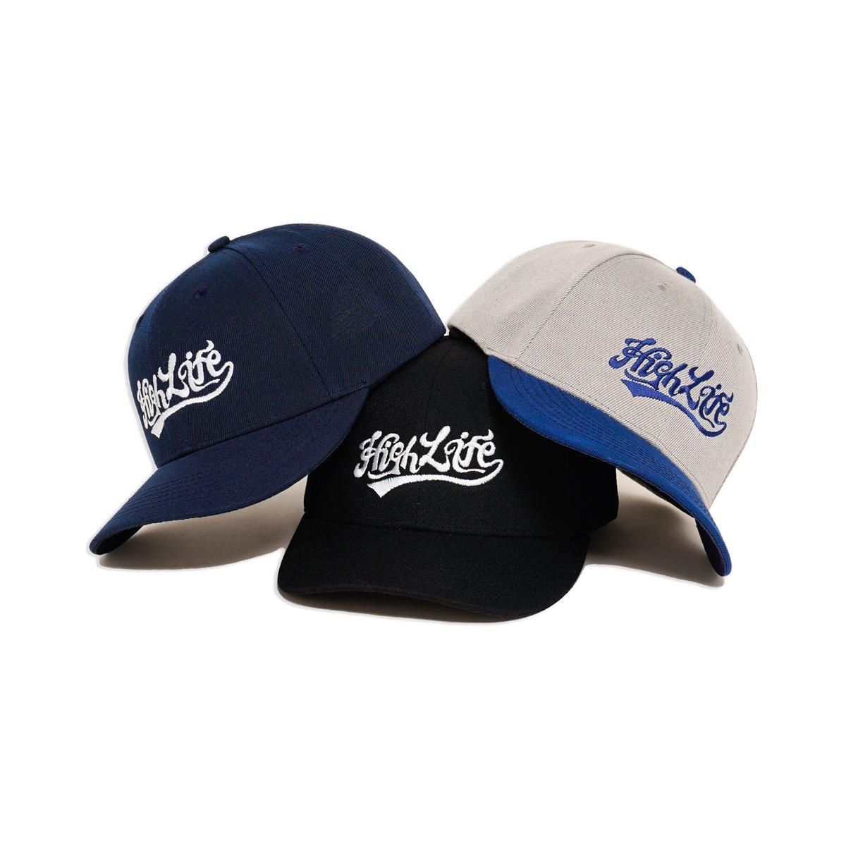 HighLife / Baseball Logo Cap - Black - - HighLife Online Store