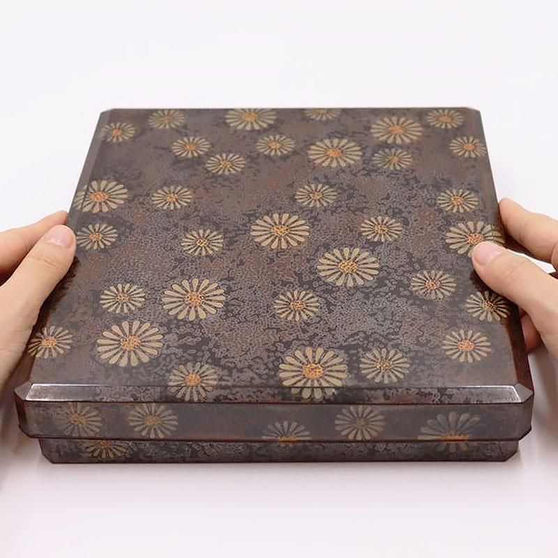 若狭塗り 木製硯箱 漆塗り硯・水滴セット 明治大正時代