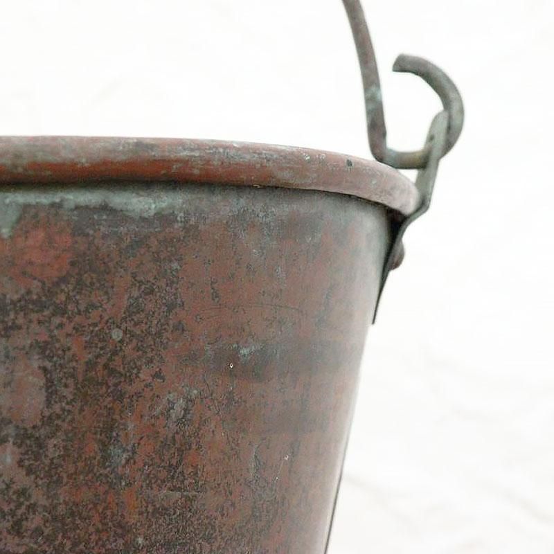 銅製 バケツ アンティーク ヴィンテージ 雑貨 インテリア 日本の道具