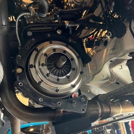 THREEHUNDRED x OS技研 ツインプレートクラッチ＆軽量フライホイール