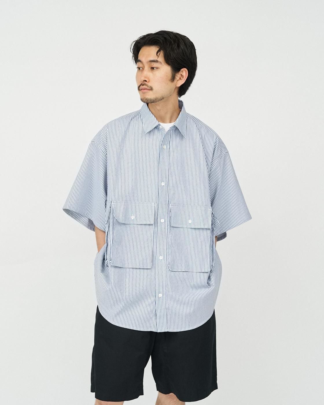FreshService * DRY OXFORD FLAP POCKET S/S SHIRT(4色展開) | public