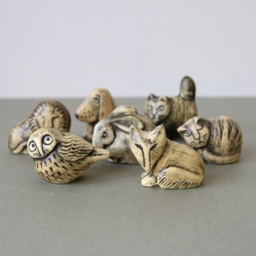 Lisa Larson/mini zoo（grey） - dieci｜online shop