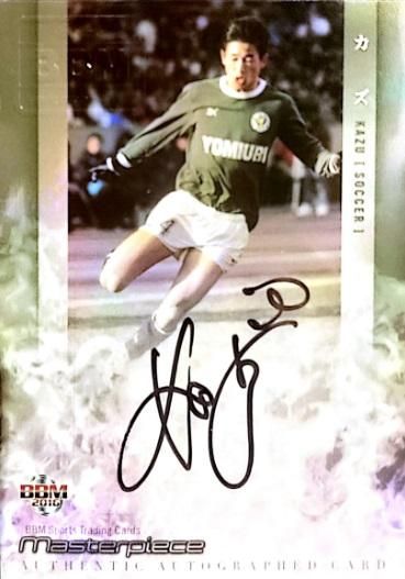 2016 BBM Masterpiece カズ（三浦知良）直筆サインカード【60枚限定