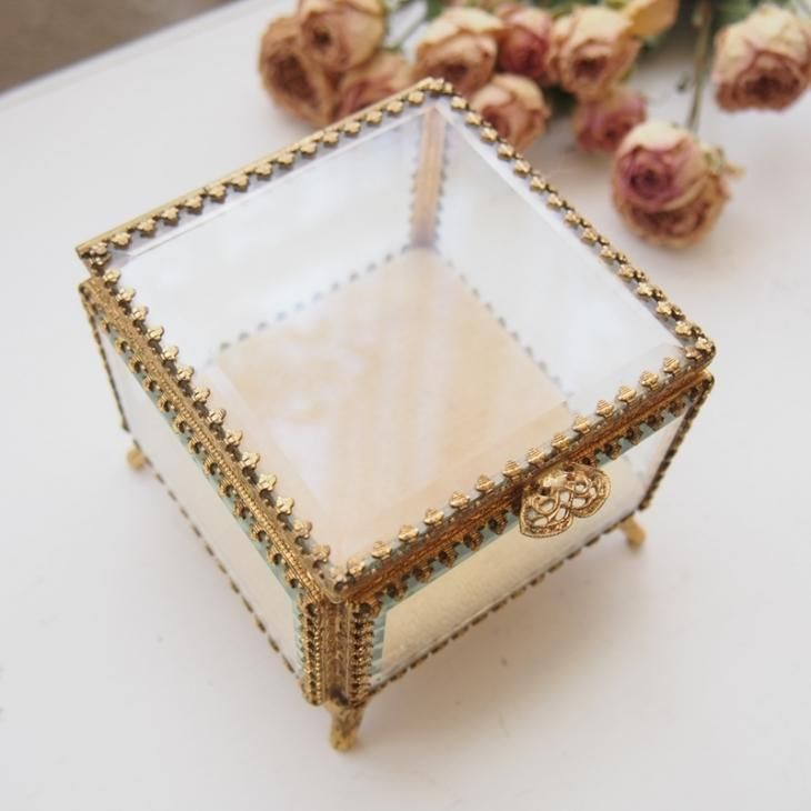 江崎べっ甲店 三段 折りたたみ ジュエリーボックス 宝石箱