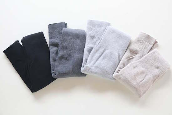 冷えとりスパッツ（シルク&ウール W） - マーマーなブックス アンド