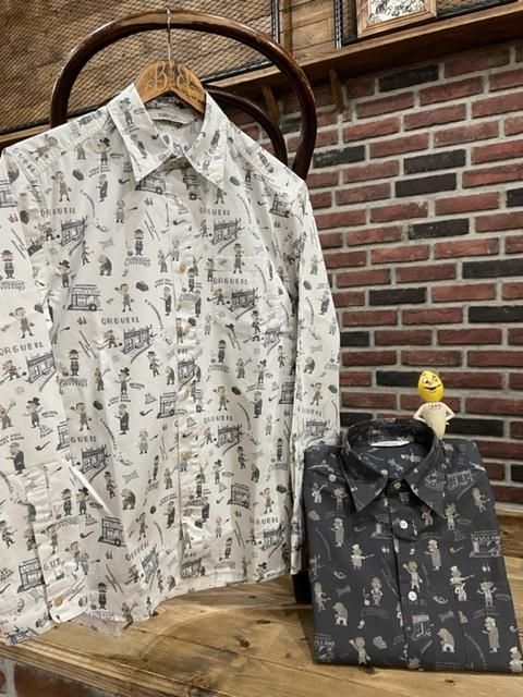 ORGUEIL(オルゲイユ) -Print Shirt OR-5083-(シャツ) -BORN SIDE BLOW