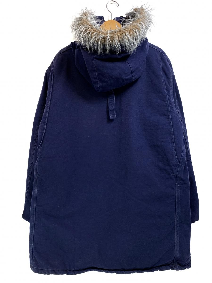 USA製 80s Carhartt Siberian Parka 紺 L カーハート シベリアン
