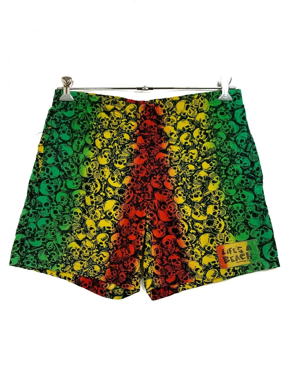 LIFE'S A BEACH 】スカル柄スウィングトップ L LIFE'S A BEACH（ライフ