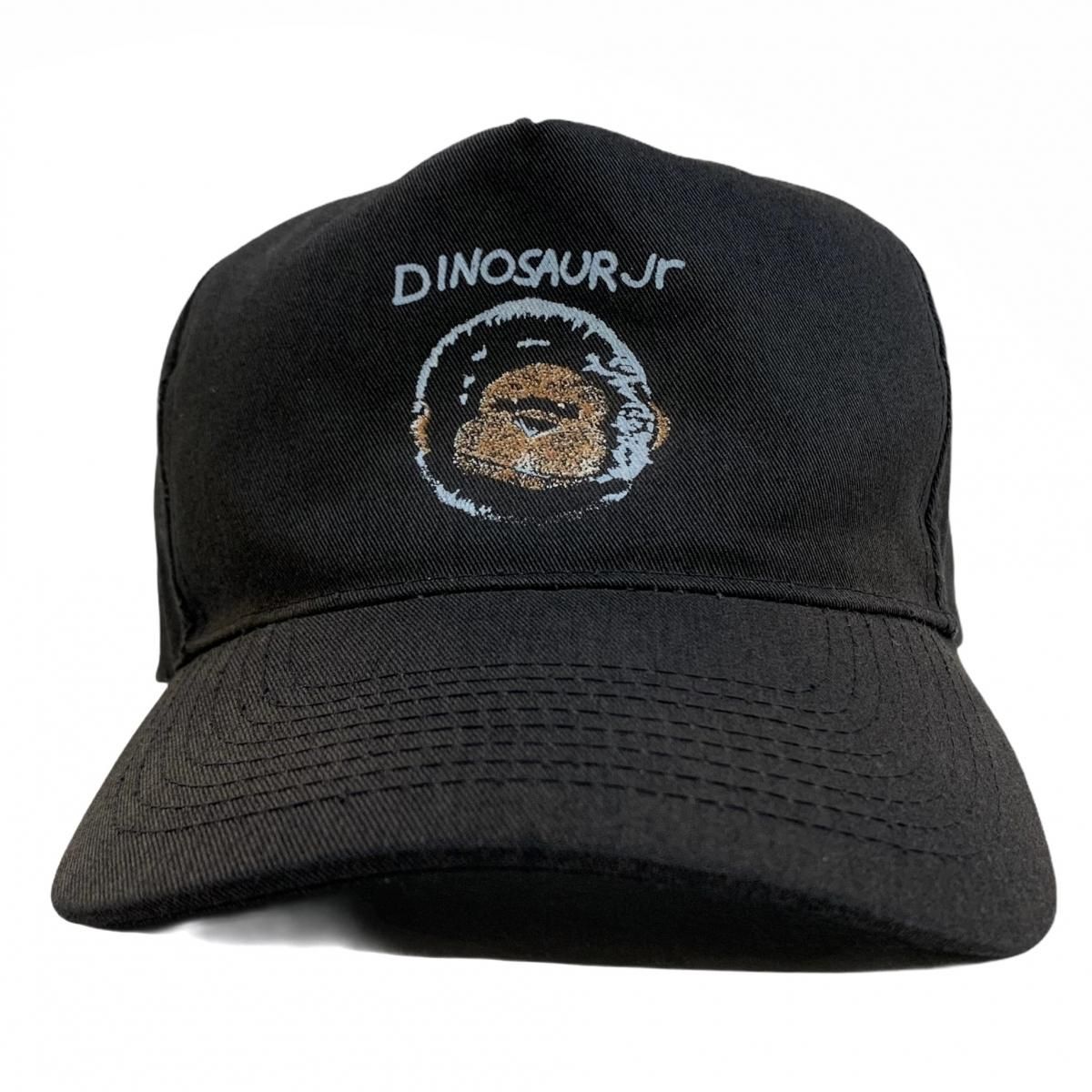 90s DINOSAUR JR Logo 5 Panel Cap 黒 ダイナソージュニア 5パネル