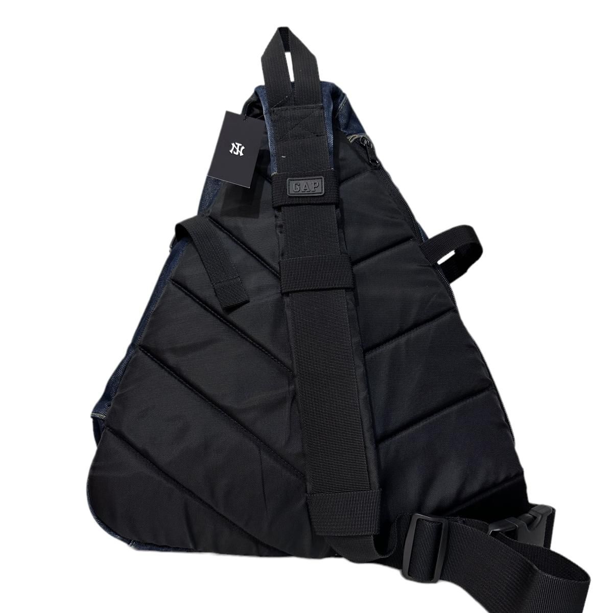 01年製 OLD GAP Denim Sling Bag 紺 00s オールドギャップ デニム