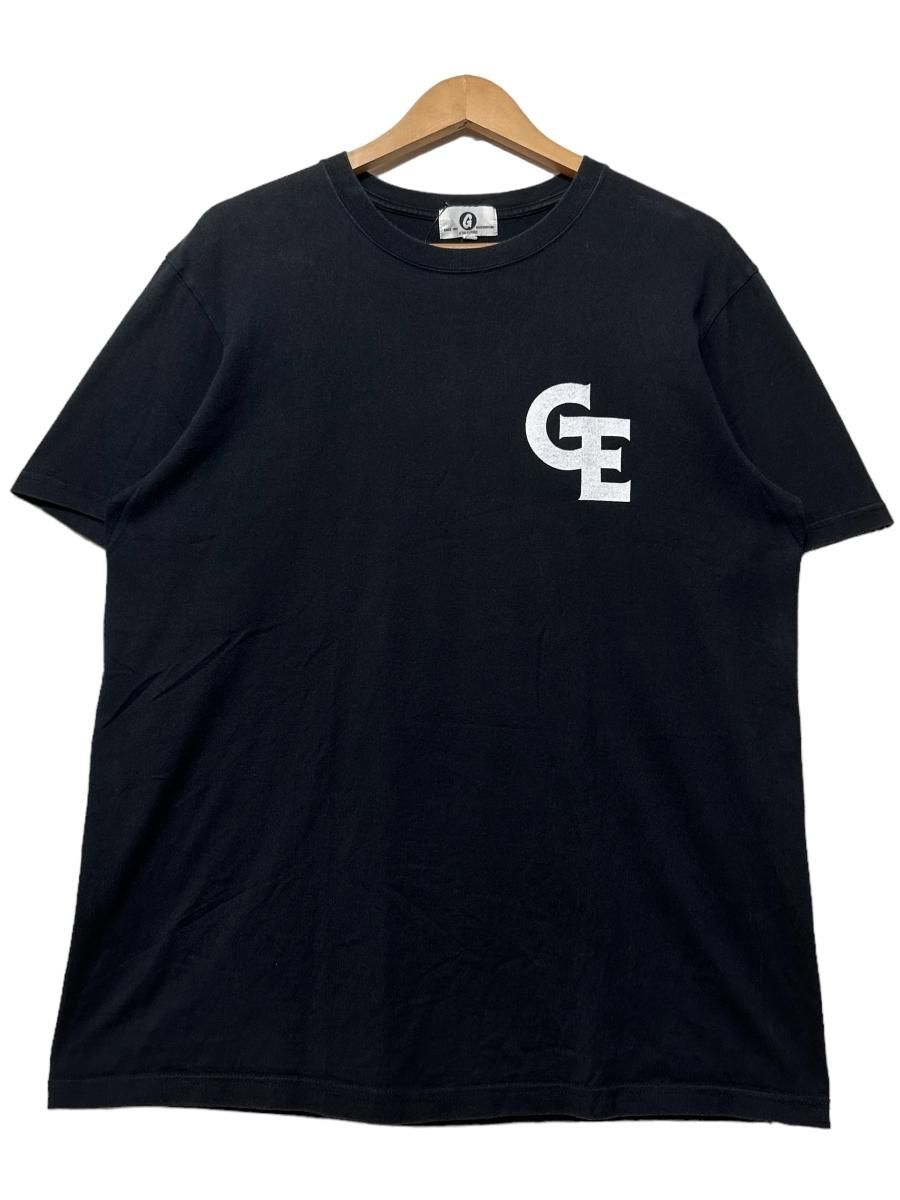 90s GOOD ENOUGH Logo S/S Tee 黒 XL グッドイナフ 半袖 Tシャツ
