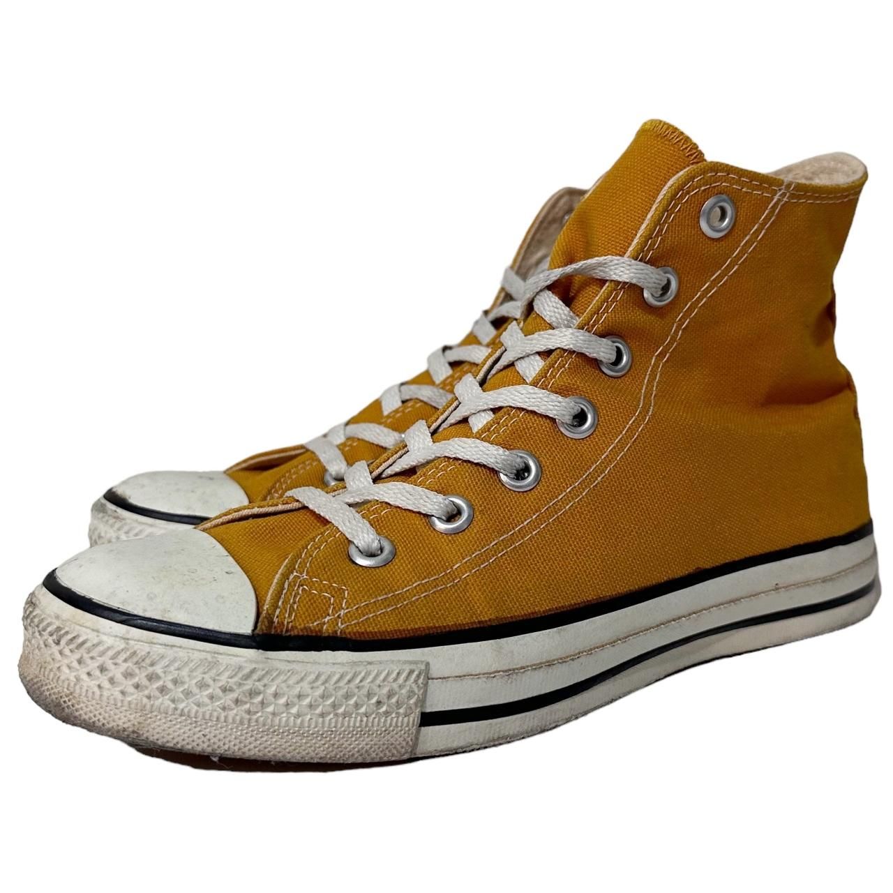 USA製 90s CONVERSE ALL STAR HI マスタード US6/24.5 コンバース