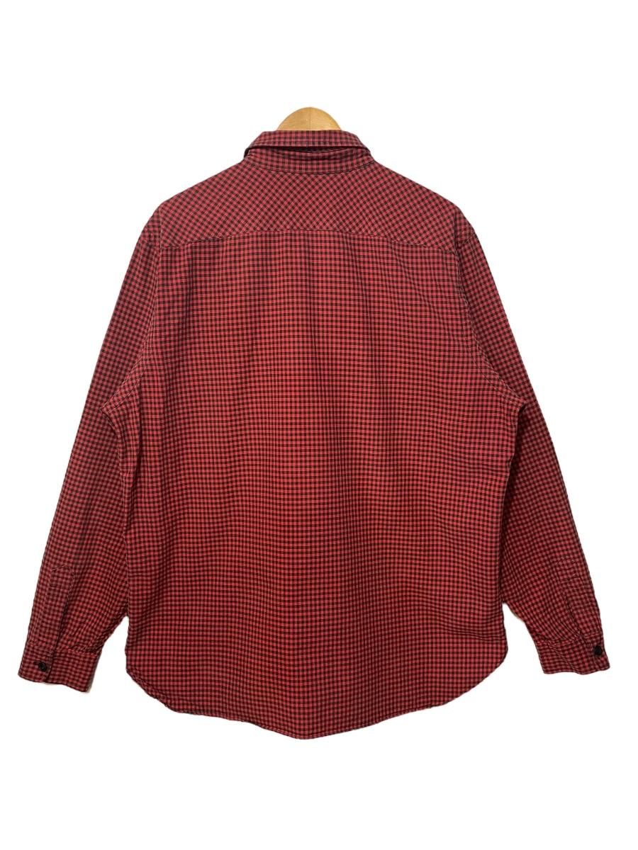 00s RRL Check Cotton L/S Shirt 赤黒 XL ダブルアールエル 長袖