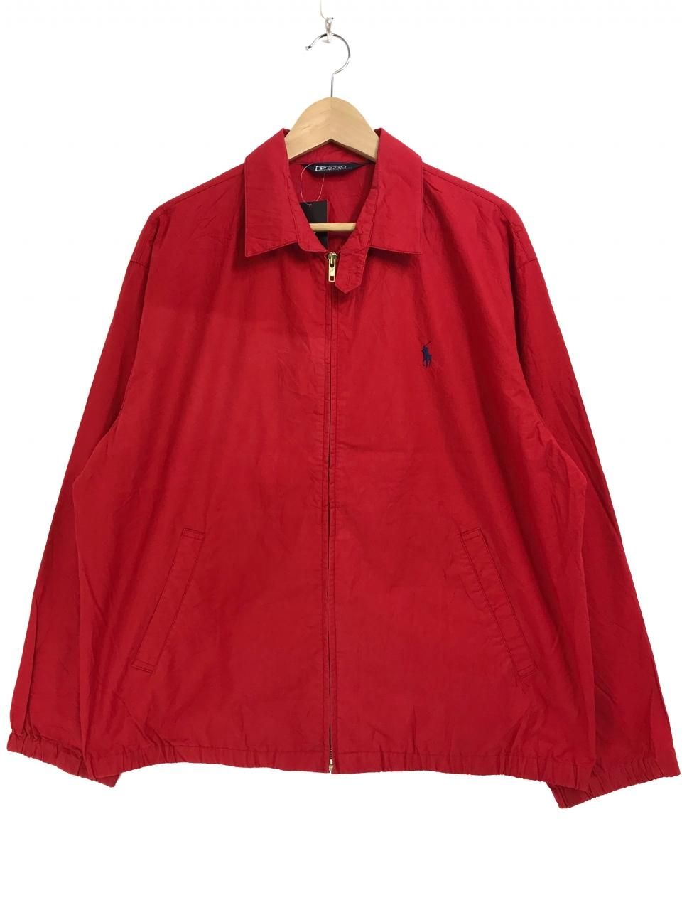 Polo Ralph Lauren Cotton Drizzler Jacket 赤 M ポロラルフローレン