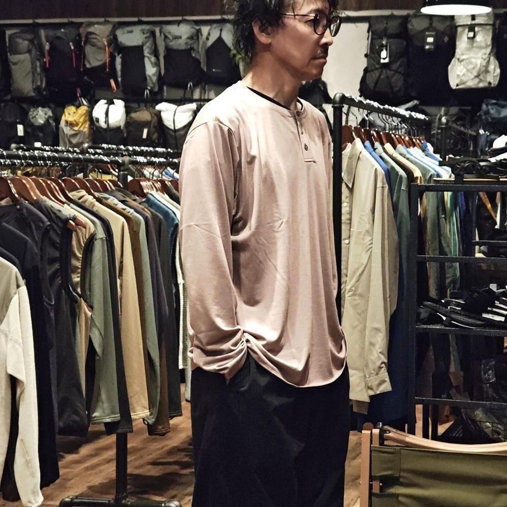 WUNDERWEAR ヘンリーネックロングスリーブTシャツ - 宗像山道具店 by GRIPS