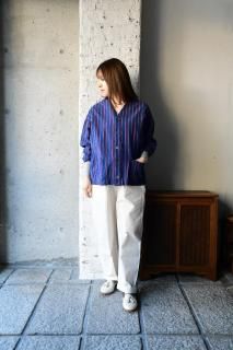 YAMMAMAN 会津木綿Tシャツロング丈 長袖 黒 YLS-SH-UL ヤンマ産業