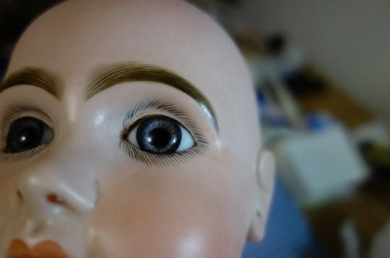 即納！アンティーク ビスクドール ジュモー オープンマウス リクレイム