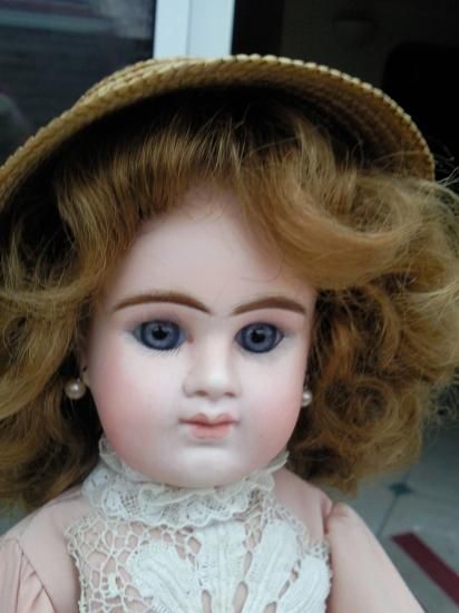 BEAUTIFUL ANTIQUE FRENCH DOLL ETIENNE DENAMUR ドナミュア 45cm