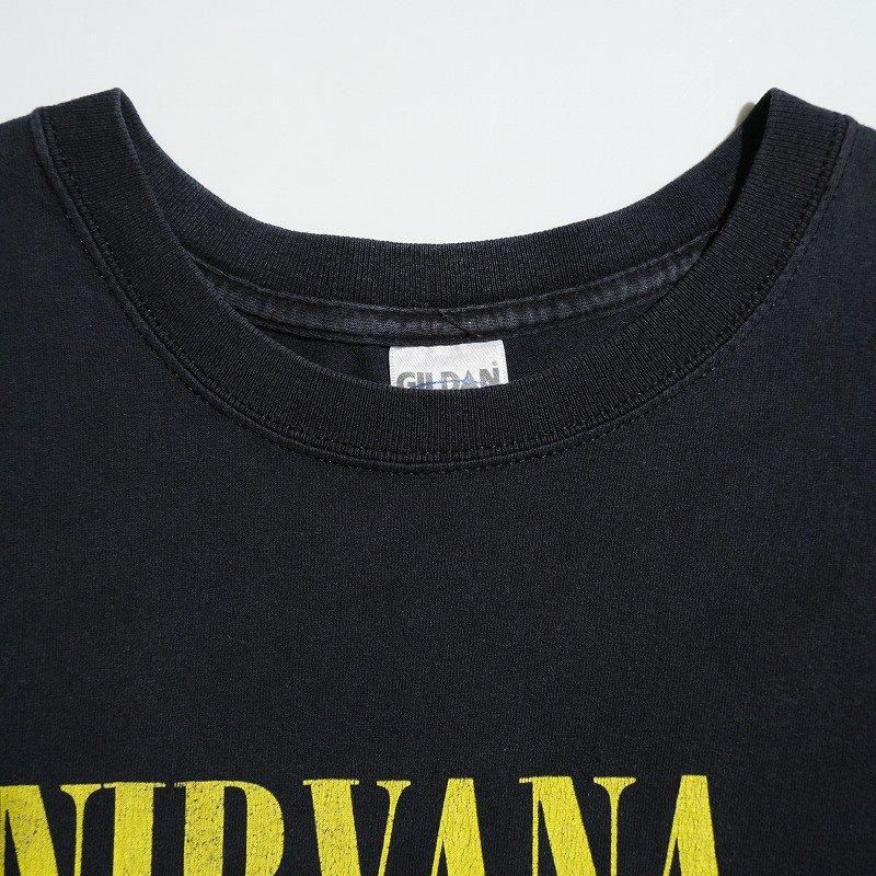 2000's NIRVANA SMILE T-SHIRT (GILDAN) - Cocky Crew Store -Antiques