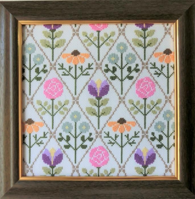 handicraft Bloom オリジナルクロスステッチ刺しゅうキット FLOWER B