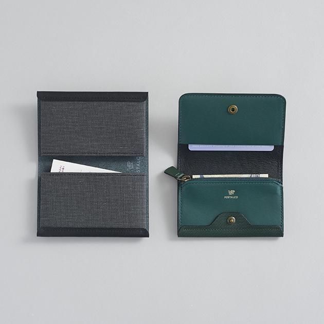 POSTALCO（ポスタルコ）｜Crossgrain Leather Mini Wallet - バッグ