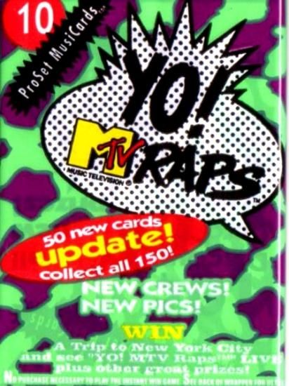 YO! MTV RAPS TRADING CARD Series 2 - [GROPE IN THE DARK] ヒップ