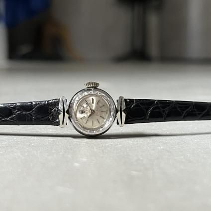 ROLEX ORCHID（ロレックス オーキッド）18KWG金無垢 カットガラス 純正