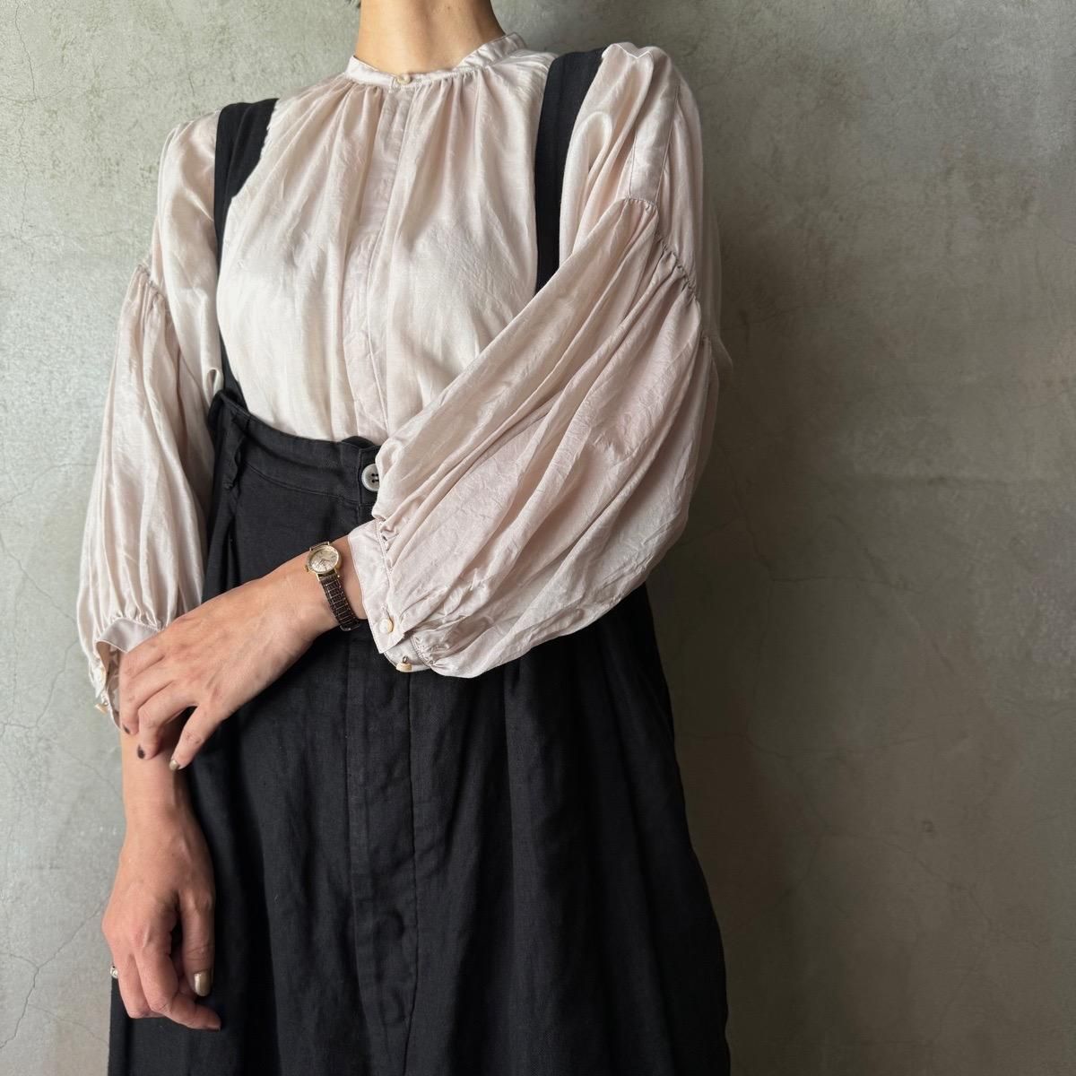 suzuki takayuki puff-sleeve blouse（スズキタカユキ パフスリーブ