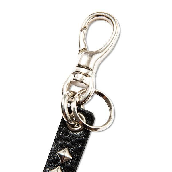 soldout! _ 2022秋冬 CL-22AW003L&A-L F Studs leather key ring