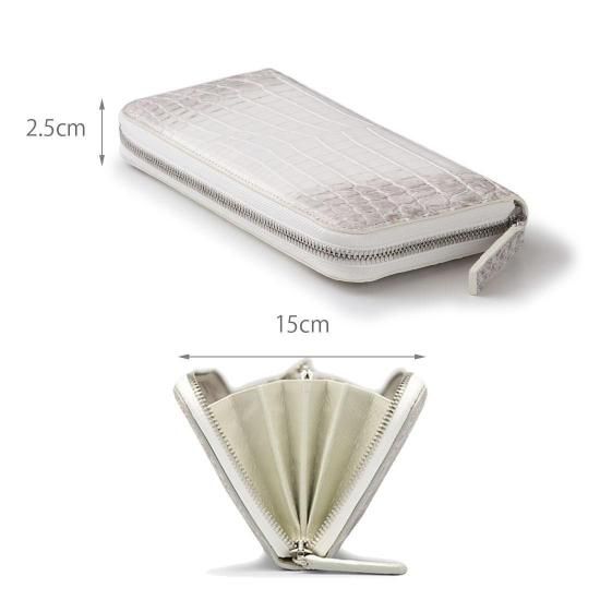 クロコダイルヒマラヤニロティカスラウンドファスナー長財布 | 東京