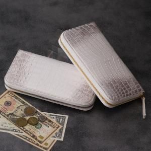 ホワイト - 【公式ショップ】 日本製高級財布ブランド 東京クロコダイル