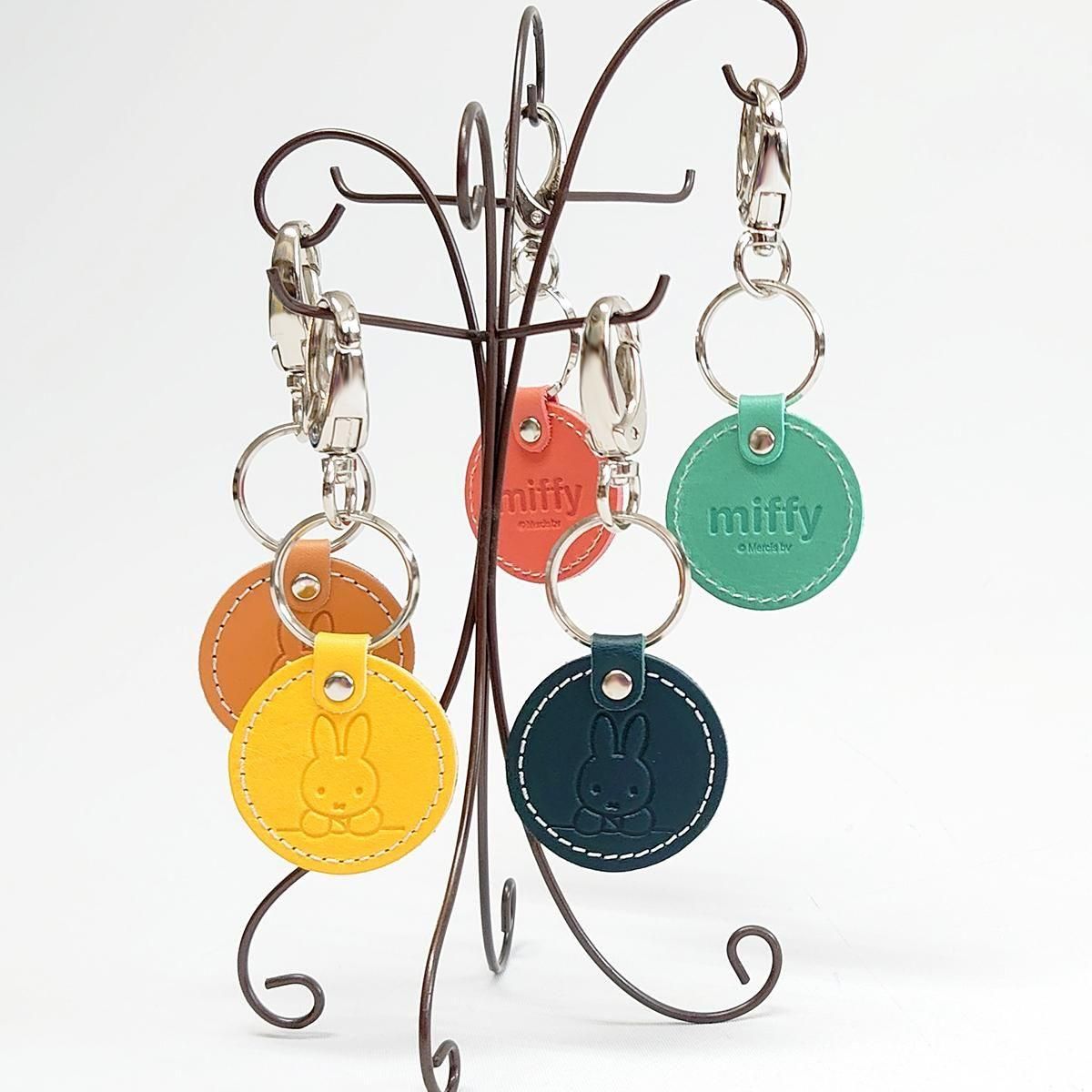 ミッフィー 牛革キーチャーム - Leaves革鞄店 オンラインストア