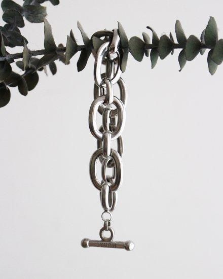 VINTAGE】Vintage Silver Chain Bracelet 