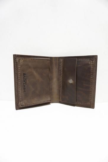 BACKLASH MARYAMイタリーホースバット2つ折りスモールウォレット 848-02