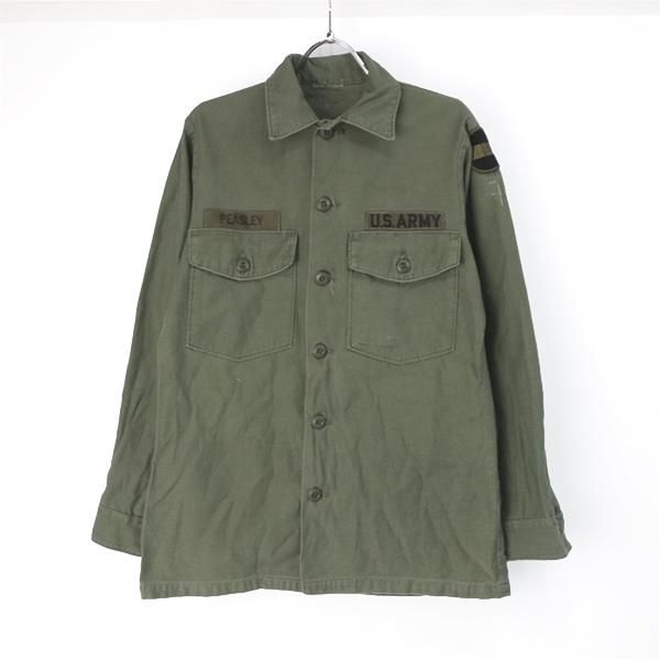 古着 米軍 ユーティリティシャツ PEASLEY 70年代実物 古着屋 hooperdoo