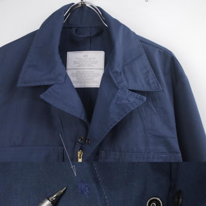 古着 米軍 U.S.NAVY ユーティリティ カバーオール 40S つなぎ 古着屋