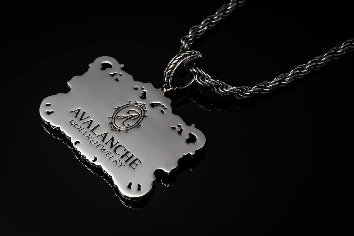 シルバー ペンダント いぶし加工 AVPD001-OX - AVALANCHE OFFICIAL STORE