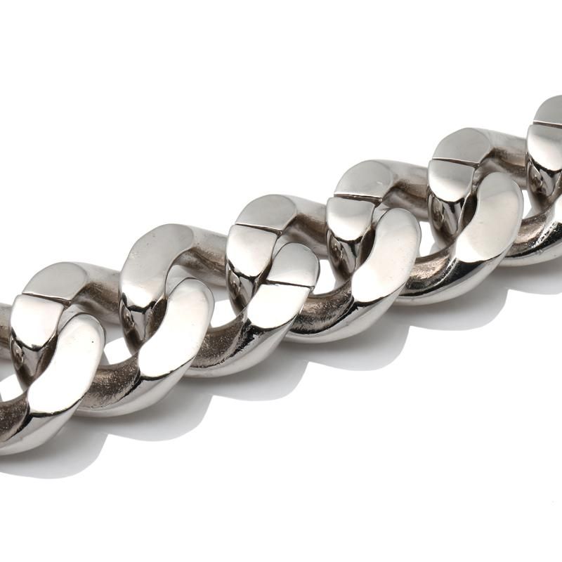 シルバー マイアミブレスレット 幅16mm 21cm - AVALANCHE OFFICIAL STORE