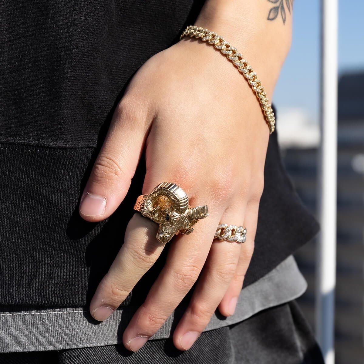 10K イエローゴールド リング 27号 - AVALANCHE OFFICIAL STORE