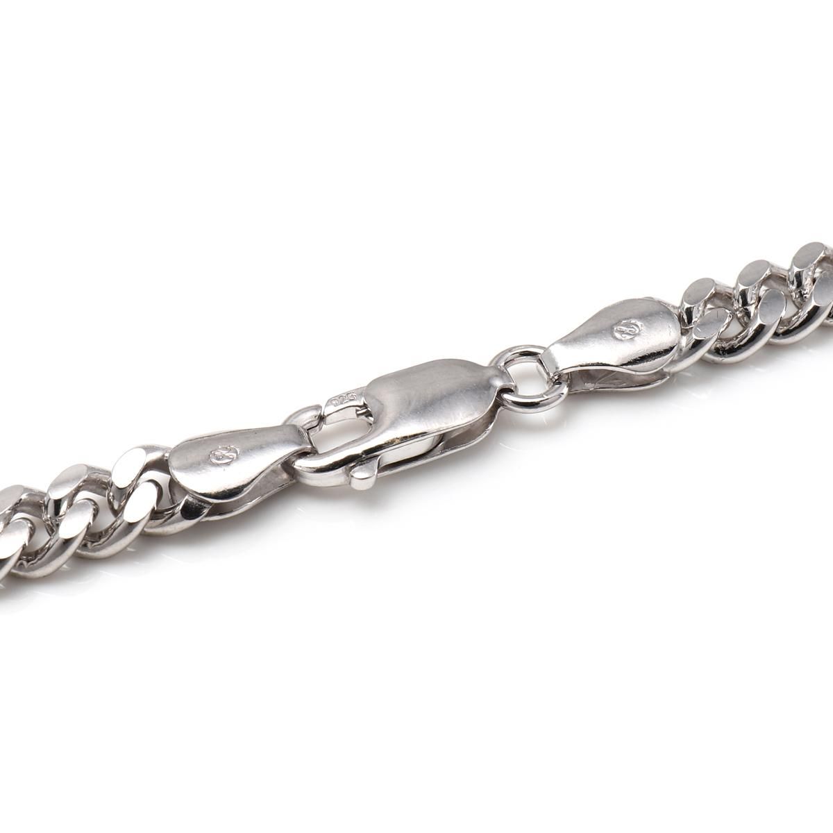 シルバー マイアミブレスレット 幅5mm 19cm-21cm 150KDO2 - AVALANCHE