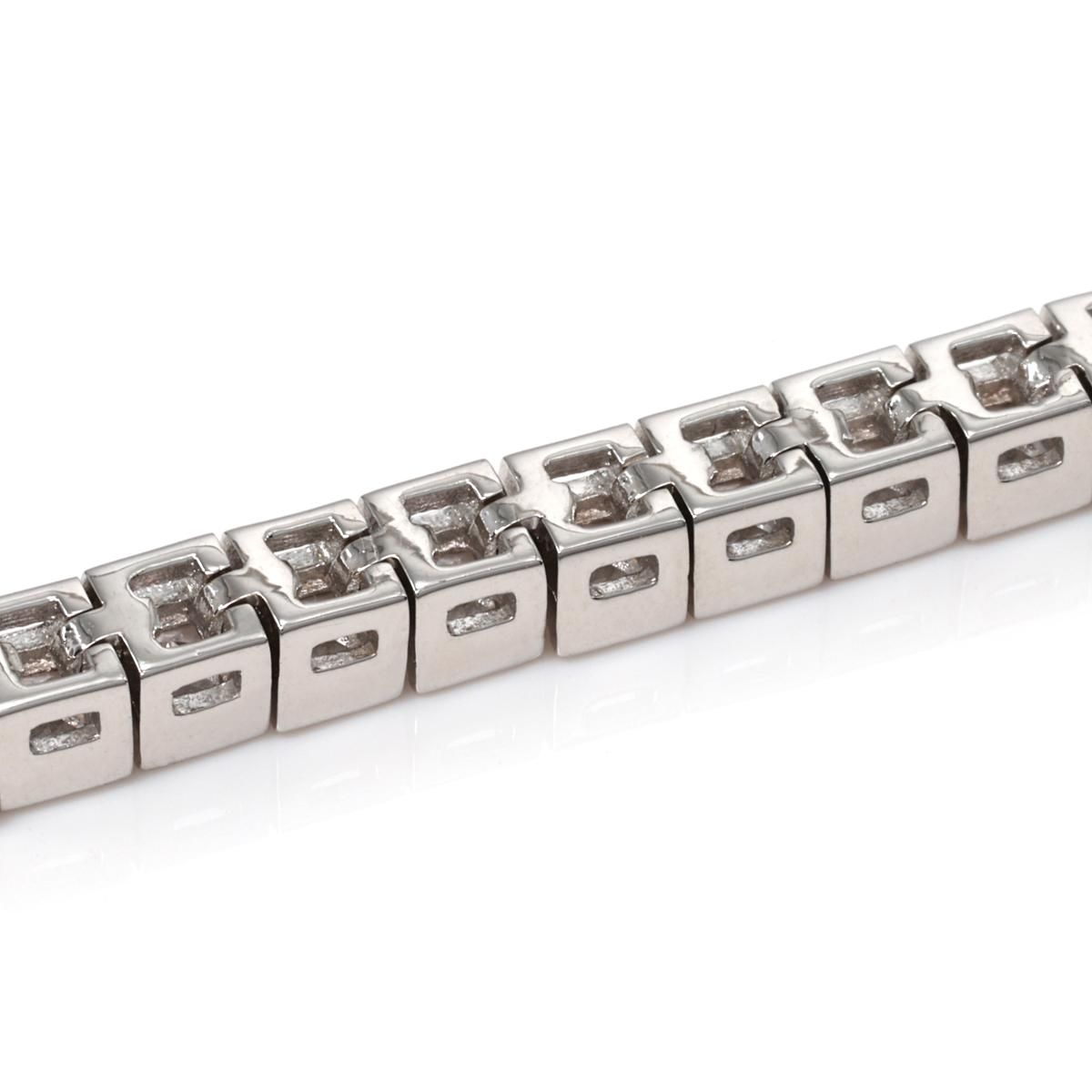 シルバー テニスブレスレット 幅4mm 18cm-20cm AHBL-D040 - AVALANCHE