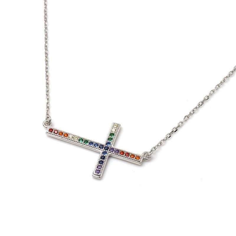 シルバー テニスブレスレット 幅3.5mm 16cm-18cm AHBL-D042-3MM-PK