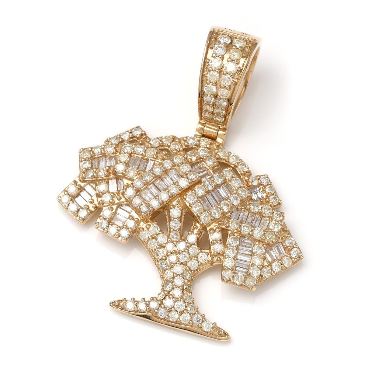 ダイヤモンド 10K イエローゴールド ペンダント - AVALANCHE OFFICIAL